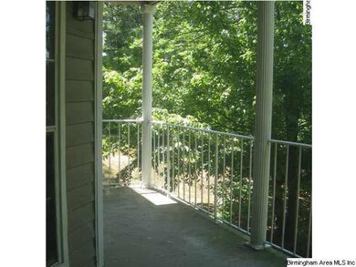 Balcony off dining room & living room is great for