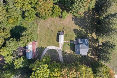 House, barn and garage
