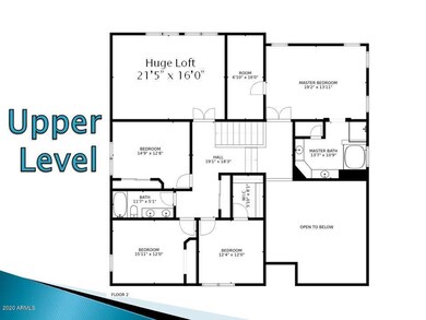 Floor Plan, Upper level