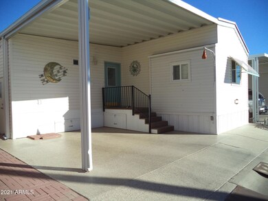 View of Large Carport