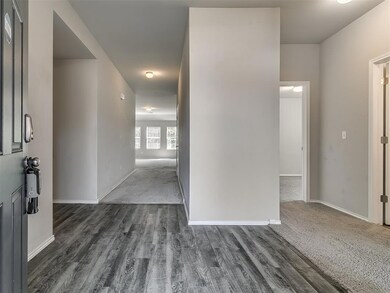 Two bedrooms off the entry on the right side.