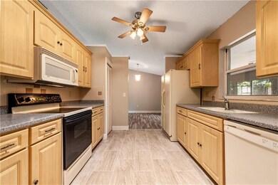 Galley Style KITCHEN offers UPDATED TILE FLOORS, S