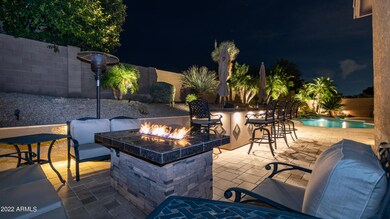 Backyard at Night