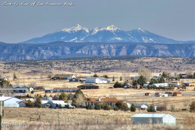 Close-Up View of San Francisco Peaks