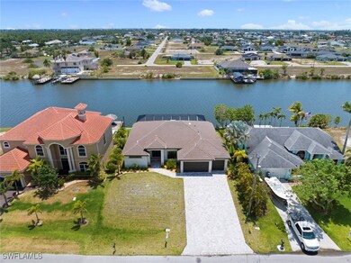Aerial view of residential area featuring a nearby