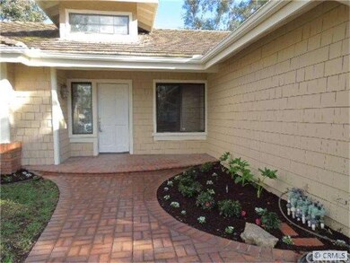 Close up of brick walkway to the front door!