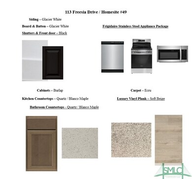 *Design selections are subject to change at any ti