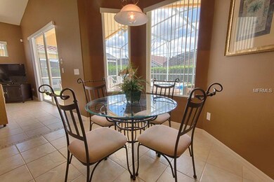 Spacious Casual Dining Area with Views of Covered 