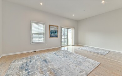 Large space for family room or extra dining, offic