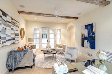 Another view of the first floor bedroom/den with t