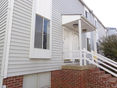 front, Unit E on left