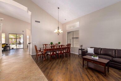 Front entry living/dining