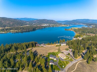 Aerial of Pend Orielle River