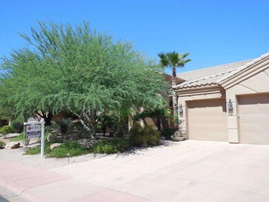 Lush front landscaping