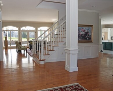 Foyer to Open Floor Plan
