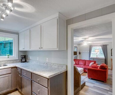 Kitchen and Living Room