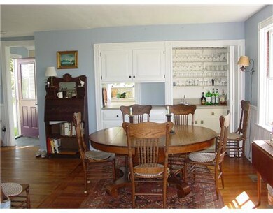 Dining Room. The dining area shown here is open to