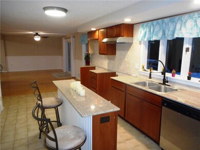 Kitchen, Family Room Combination...