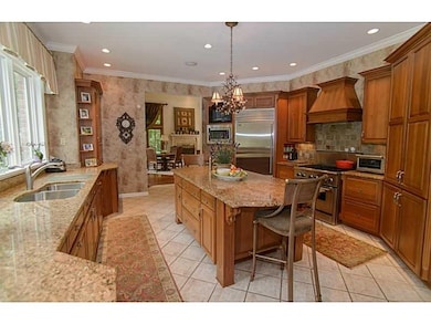 Kitchen. The chef s delight kitchen features a sub