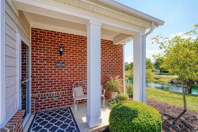 Covered front porch