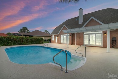 Beautiful Pool, Pergola, and View of 9th Fairway