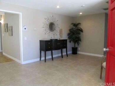 Enter through the newly tiled foyer. Create your o