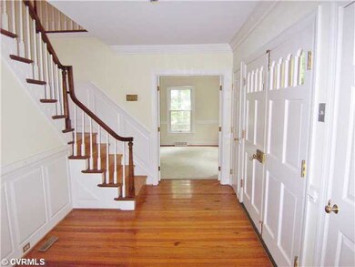 Foyer - Beautiful wide foyer with turned staircase