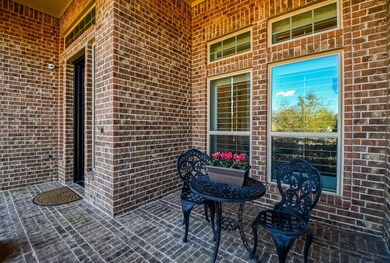 Front covered porch.