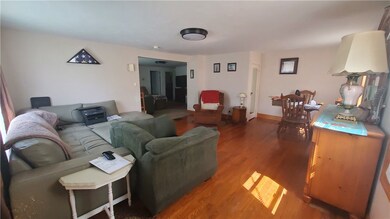 Living Room with wood floors