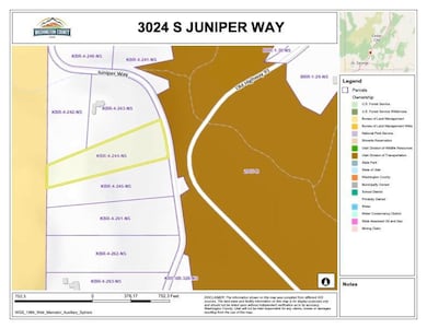 3024 S JUNIPER WAY MAP