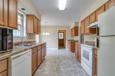 Completely remodeled kitchen.