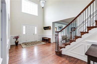 Massive 2-Story Foyer offers plenty of room for we