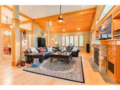 The great room addition is a fantastic place to re