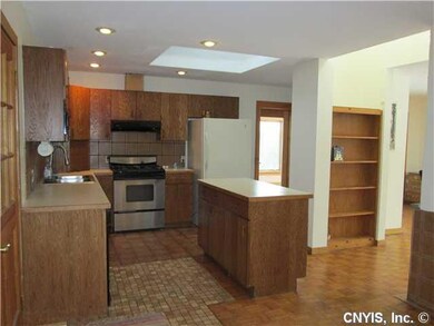 Kitchen. Freshly painted kitchen with newer applia