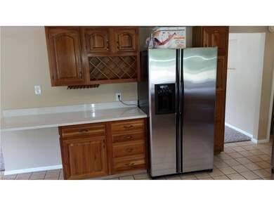 Stainless Steel Fridge.