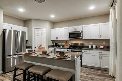 virtually staged/model home