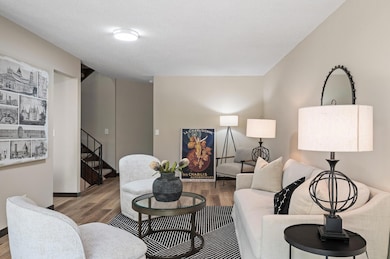 Another view of living room showing the size and the amount of space you have to entertain.