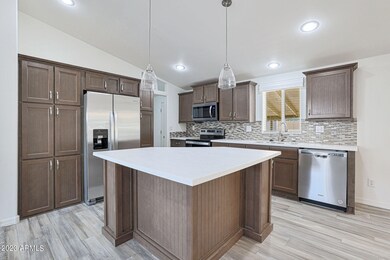 All new Kitchen with large island