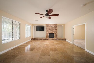 4. Family Room with Fireplace