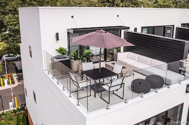 Deck with an outdoor hangout area and outdoor dining area