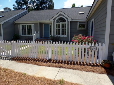 Front with picket fence