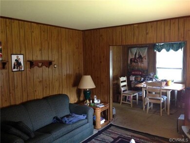 Family Room open to the formal dining room.