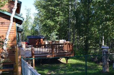 Side Exterior - deck & fenced area