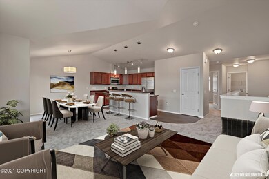 Virtual Staged Living/Dining