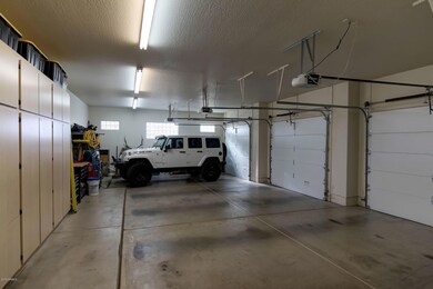 Garage with 8' tall doors