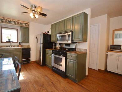Kitchen. Opposite angle view of the kitchen showin