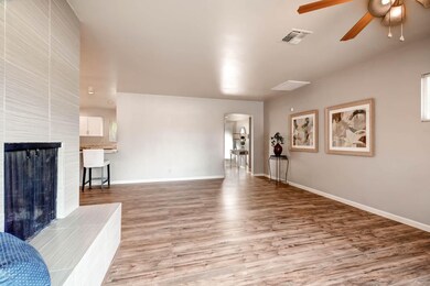 Living Rm View to Entry-Dining