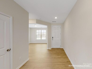 The Study in this photo will actually be a full bedroom in the home for sale.