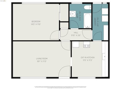 View of room layout