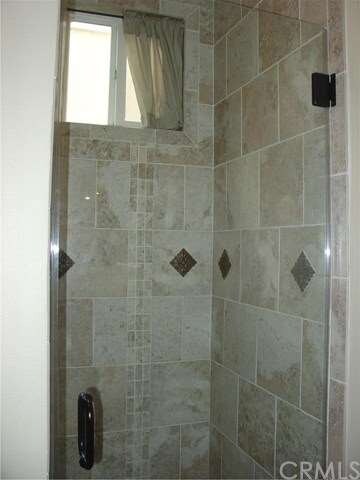 Upgraded downstairs shower.
